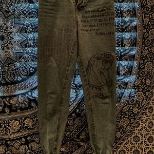 Custom Designed Blue Jeans